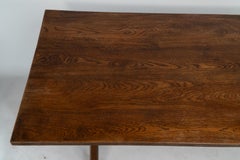 E W Godwin for Northampton town hall. A Gothic Revival oak refectory table