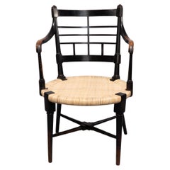 E W Godwin para William Watt. Un raro sillón inglés antiguo o jacobeo