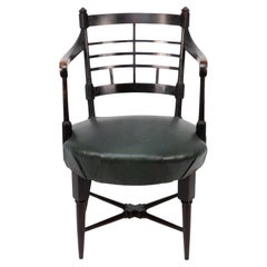 E W Godwin per William Watts. Una poltrona anglo-giapponese in stile antico o giacobino