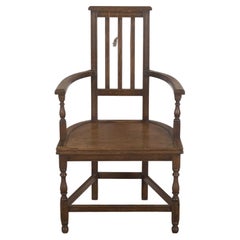 E. W. Godwin Oak Shakespeare Chair