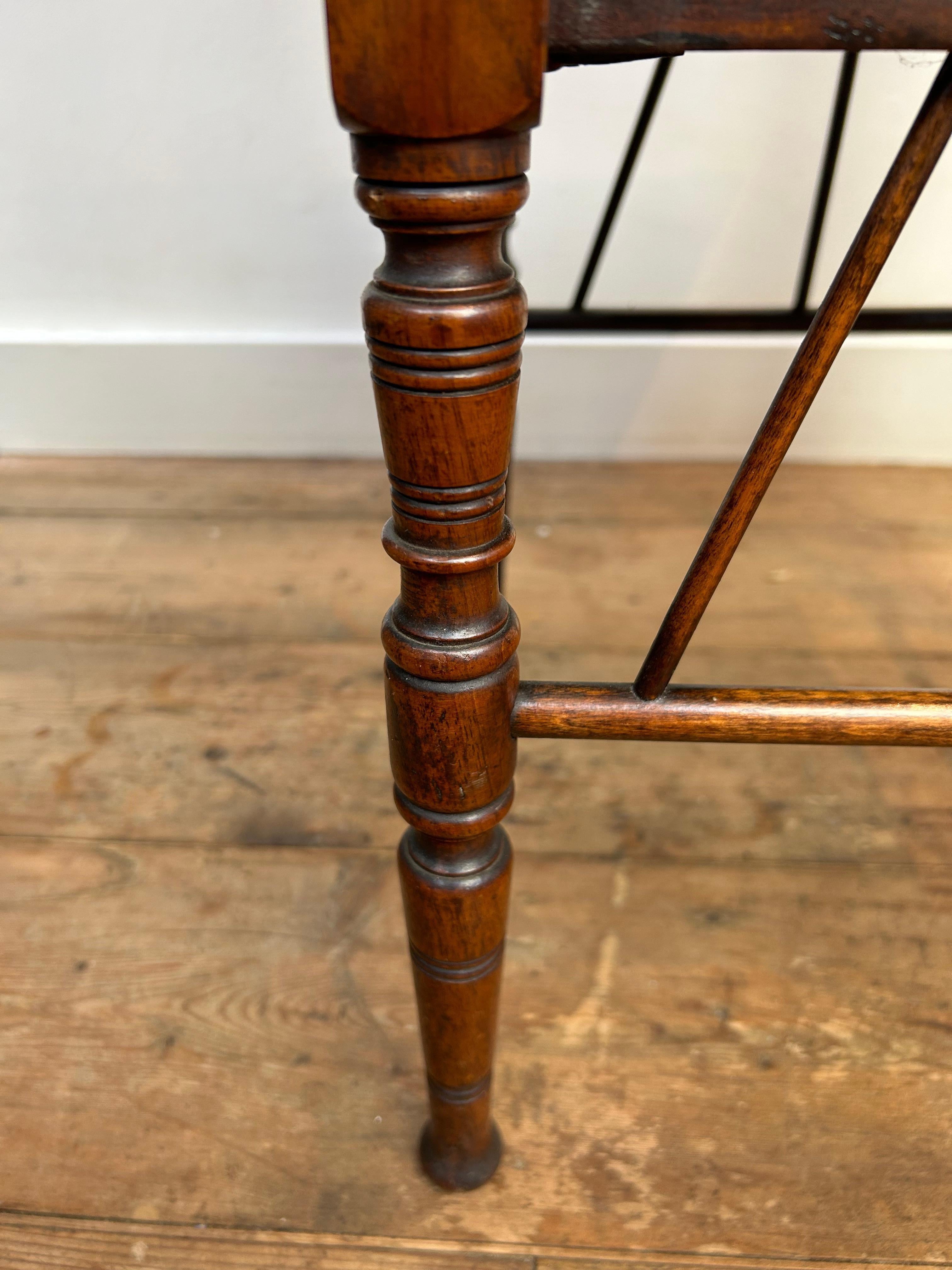 19th Century Antique English Walnut E W Godwin Style Side Table