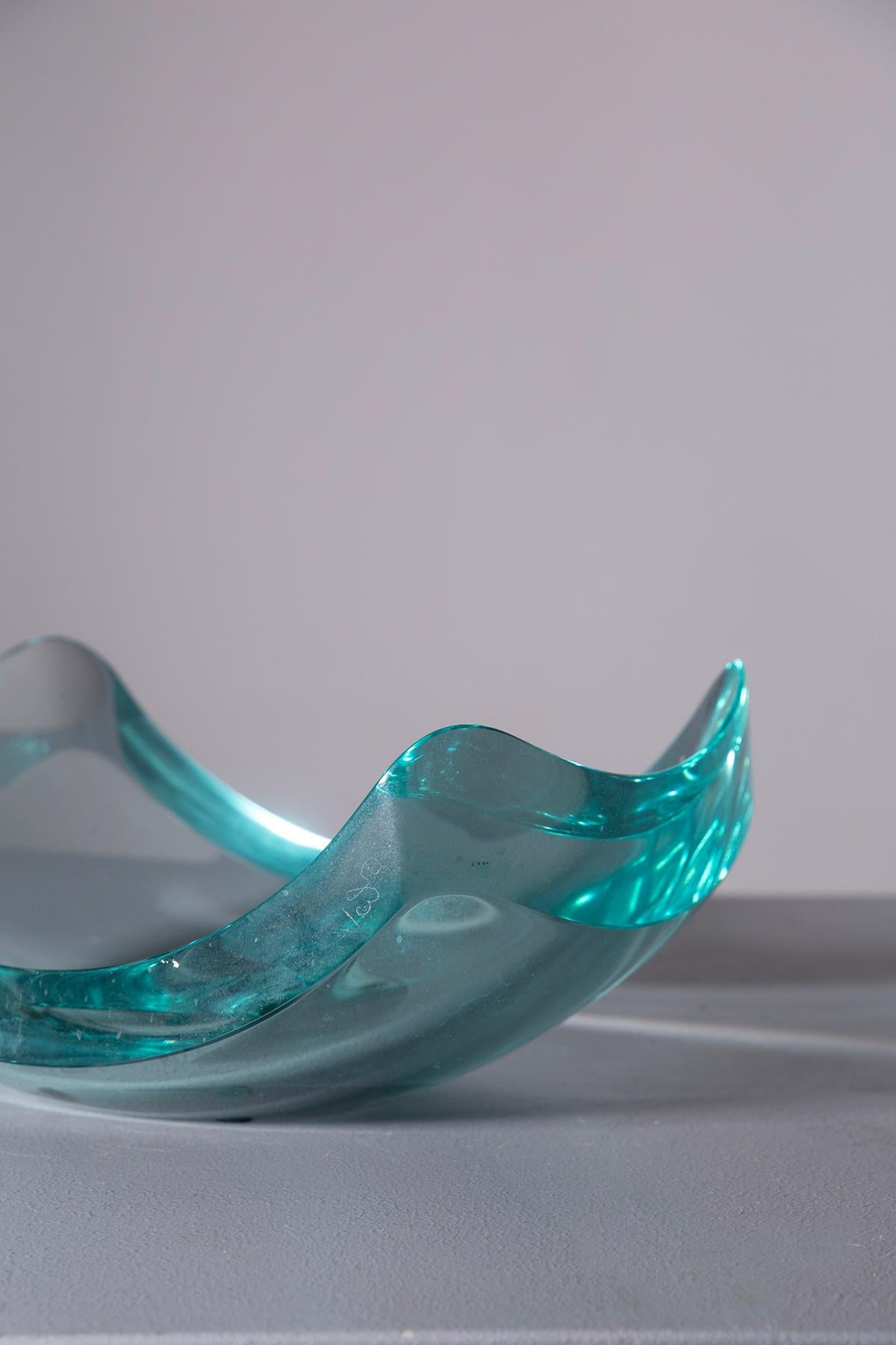 Mid-20th Century E. Walter Burger for FONTANA ARTE pocket emptier in vendita