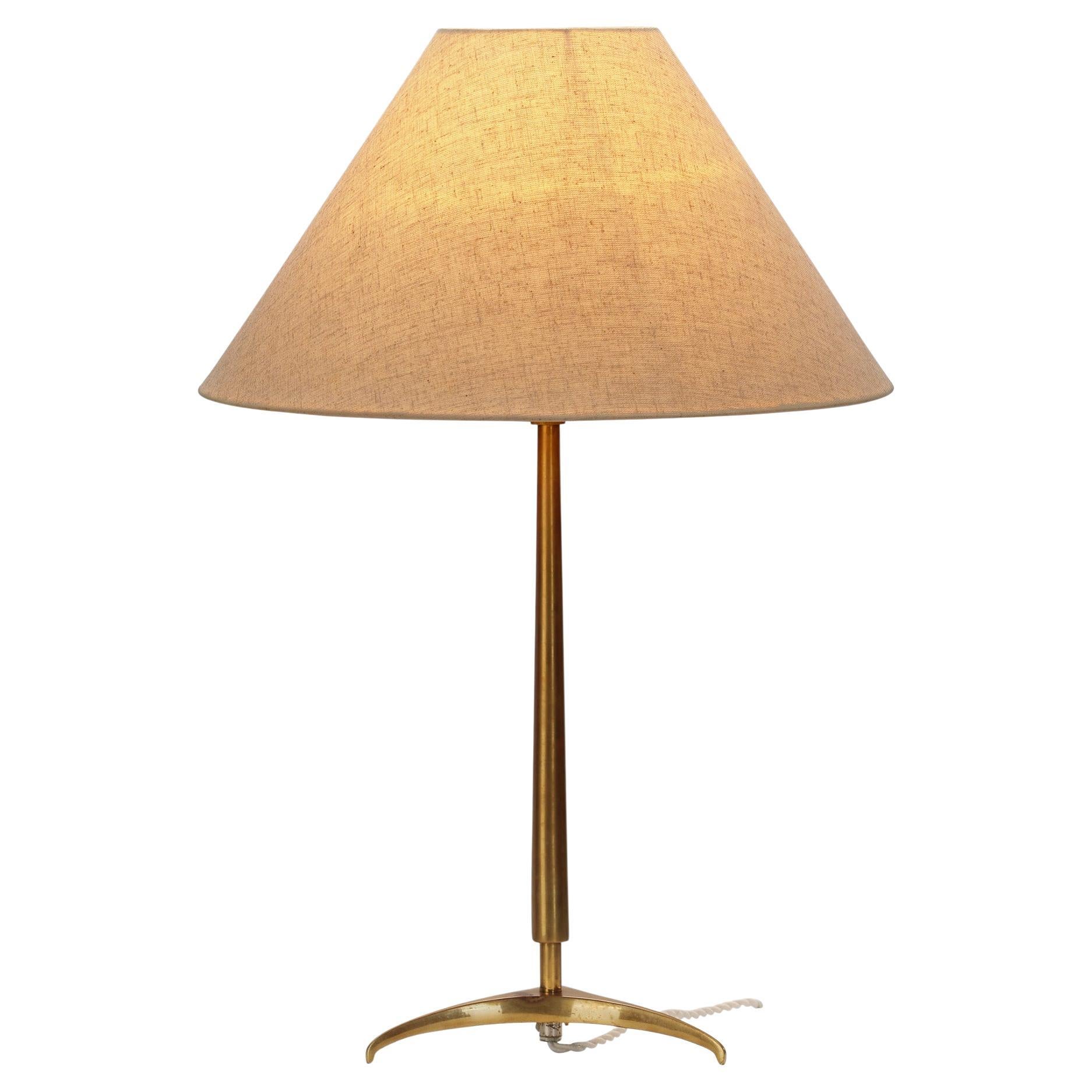 Lampe de bureau E1342 avec base tripode par Asea Belysning, Suède, milieu du 20e siècle