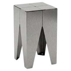 e15 Backenzahn Steel Stool by Philipp Mainzer