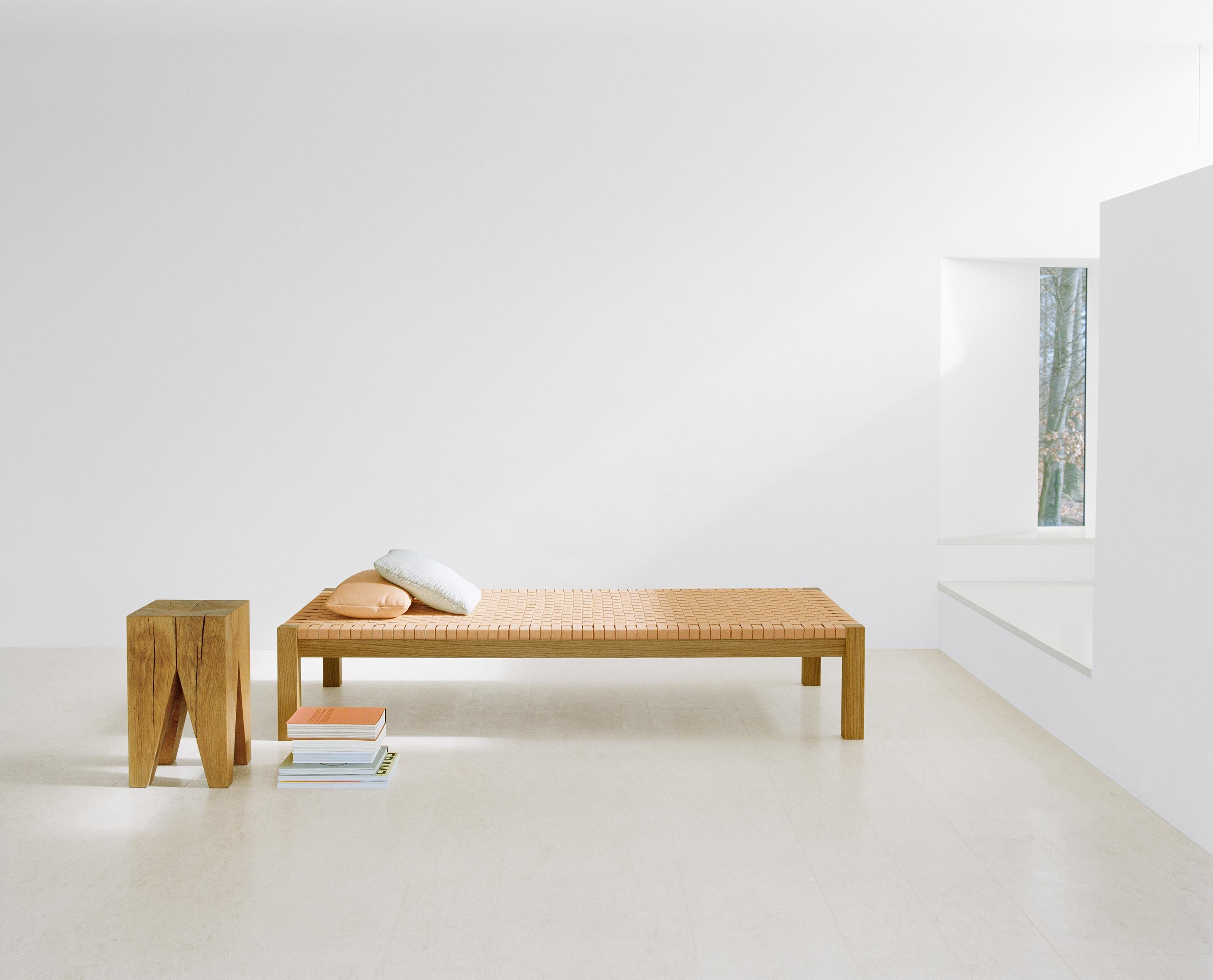 Wood e15 Backenzahn Stool by Philipp Mainzer For Sale