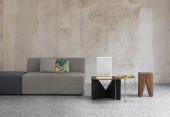 e15 Calvert Jet Black Coffee Table Designed by  Ferdinand Kramer in STOCK