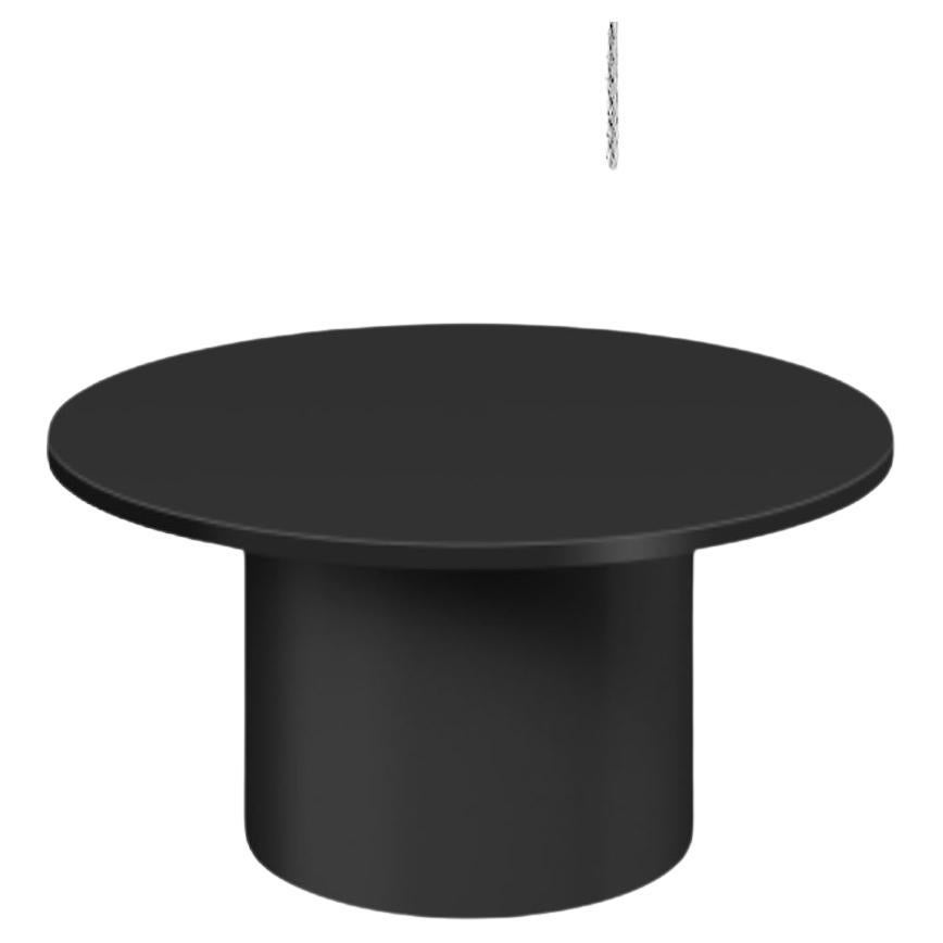 e15 Enoki Jet Black Table by Philipp Mainzer in Stock For Sale