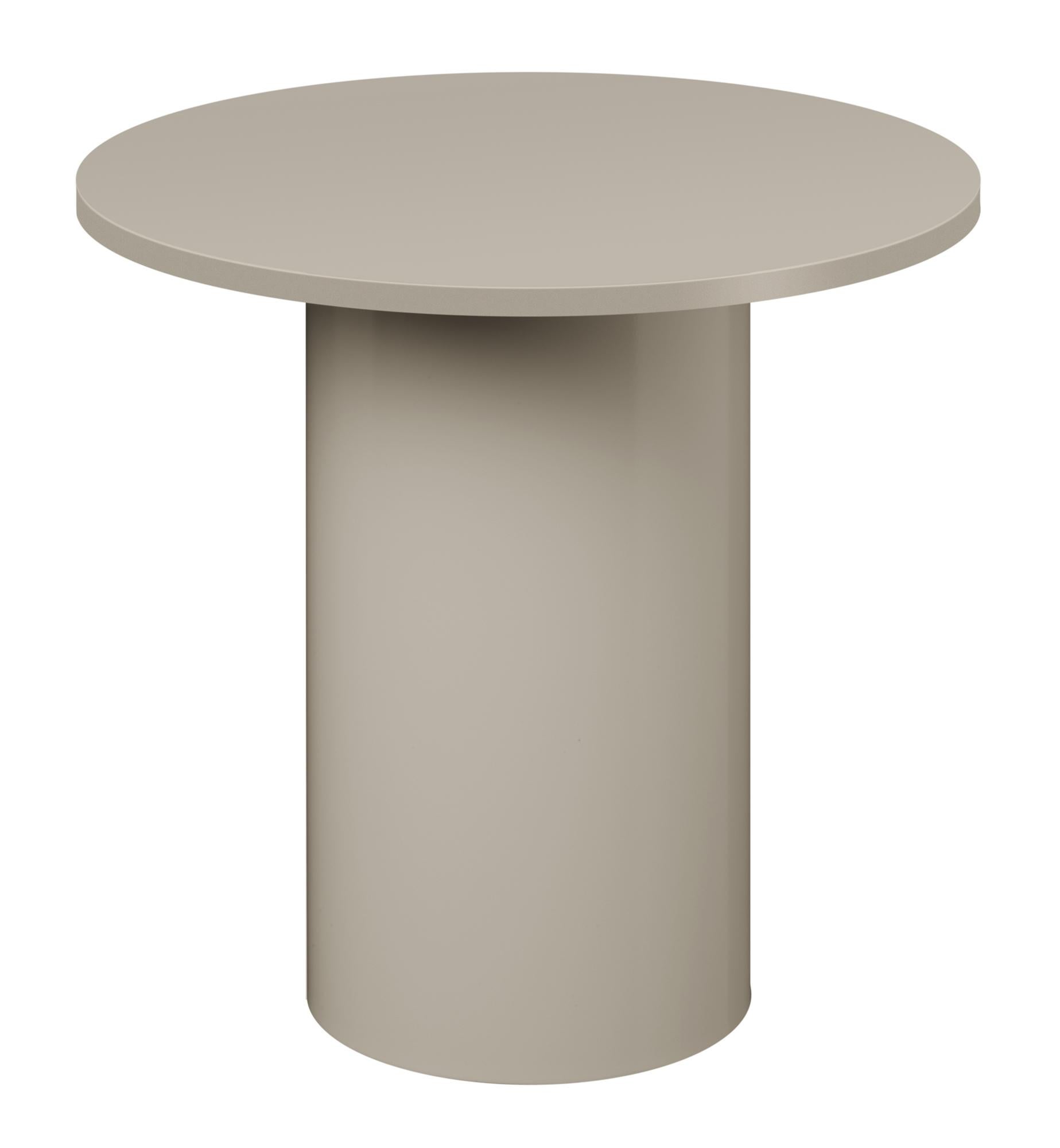 E15 Table d'appoint basse en métal noir Enoki Designé par Philipp Mainzer en vente 4