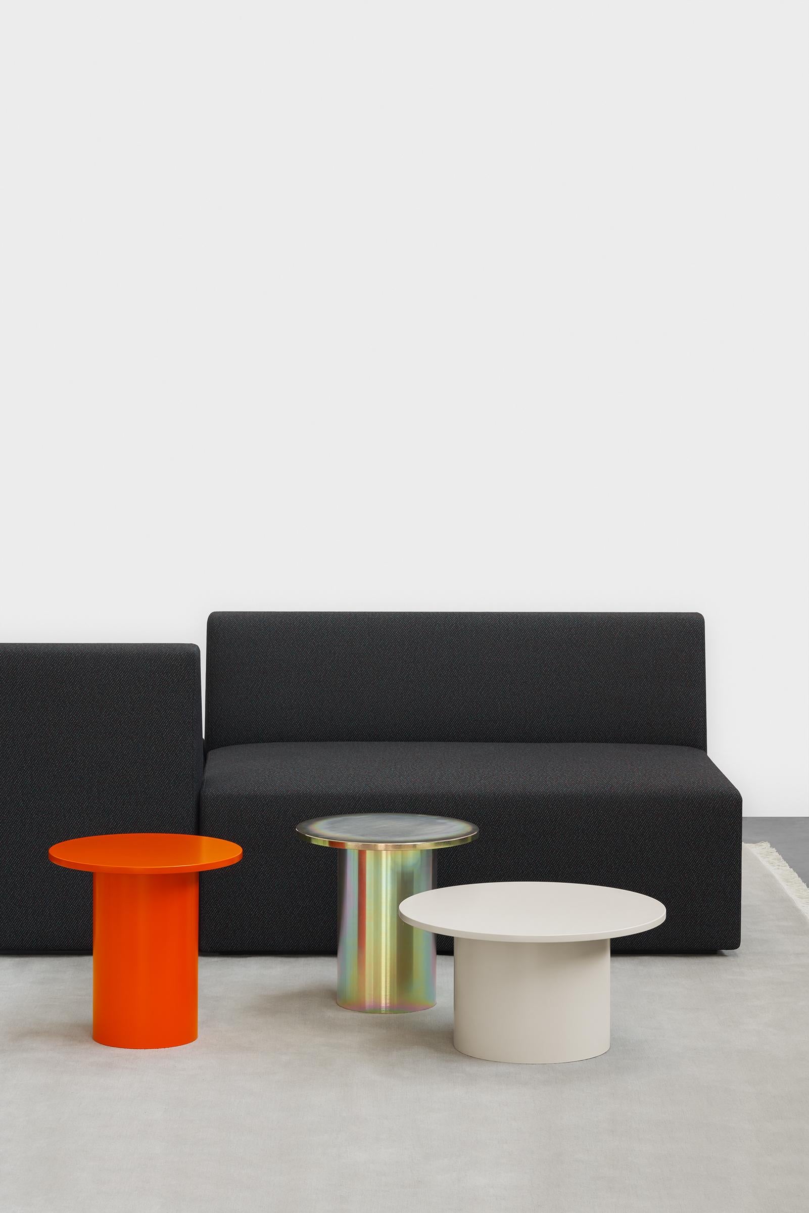 XXIe siècle et contemporain E15 Table d'appoint basse en métal noir Enoki Designé par Philipp Mainzer en vente