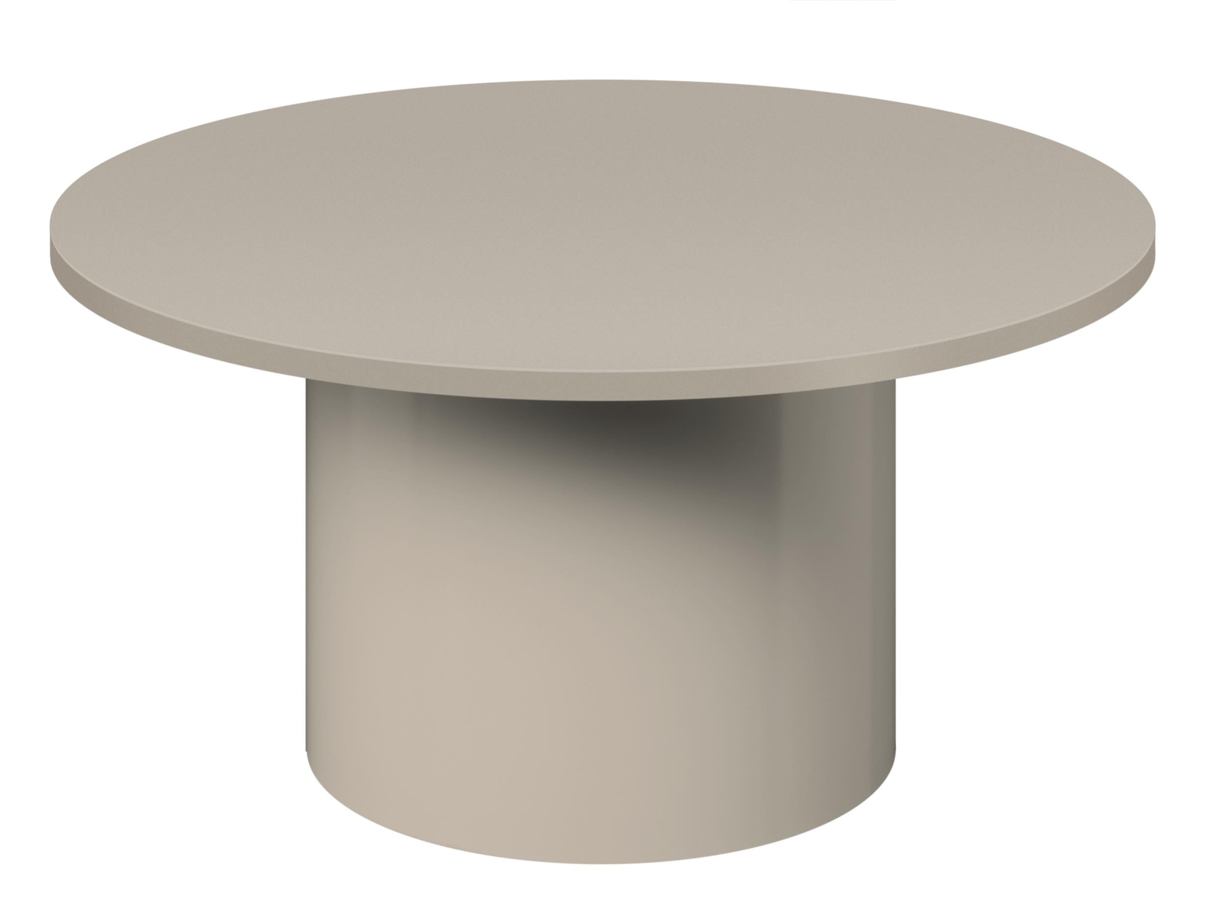 Steel E15 Enoki Low Metal Black Side Table Designed by Philipp Mainzer For Sale
