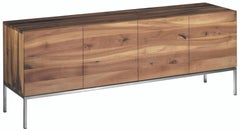 e15 Farah Sideboard with Stainless Steel Base by Philipp Mainzer