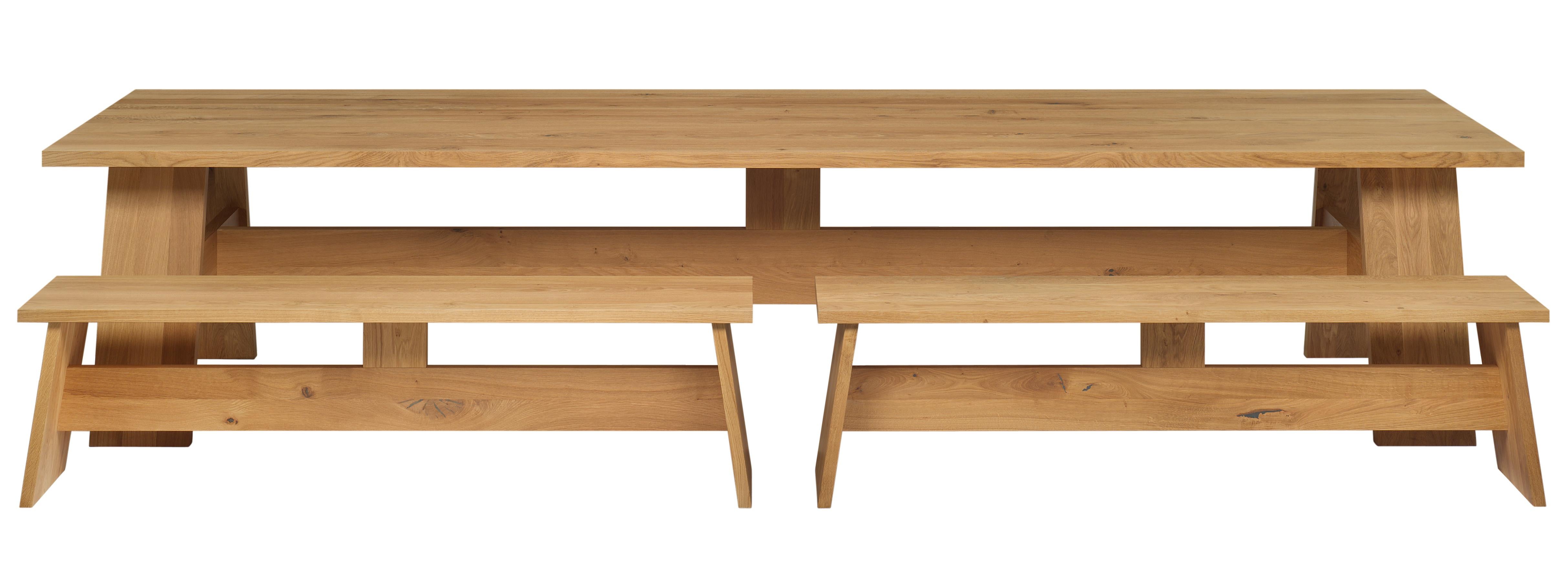 Contemporary e15 Fawley Wood Bench by David Chipperfield For Sale