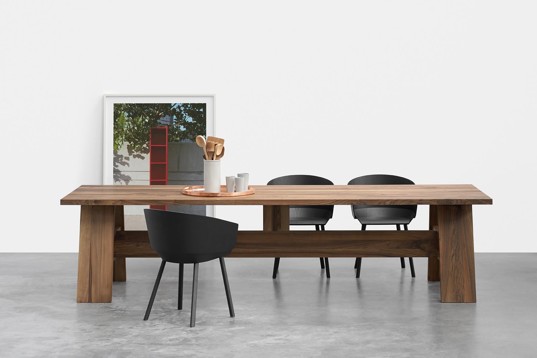e15  Customizable Fayland Wood Table by David Chipperfield For Sale 1