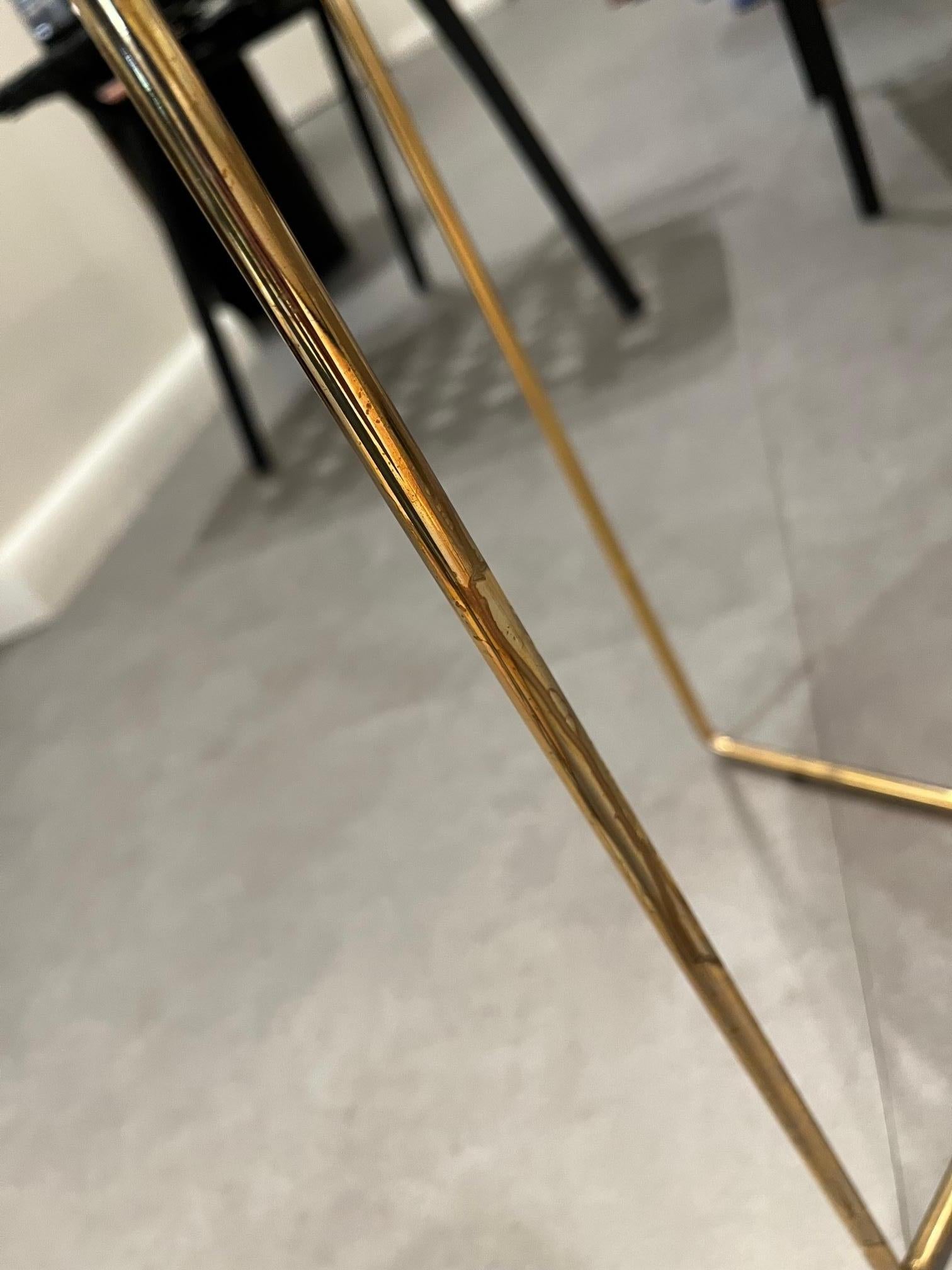 e15 Habibi Brass Side Table by Philipp Mainzer in STOCK For Sale 1