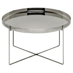 e15 Habibi Acero inoxidable  Mesa auxiliar de Philipp Mainzer en STOCK