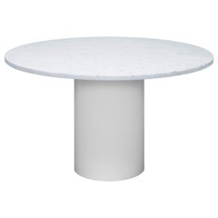 e15 Hiroki Round Table with White Base by Philipp Mainzer