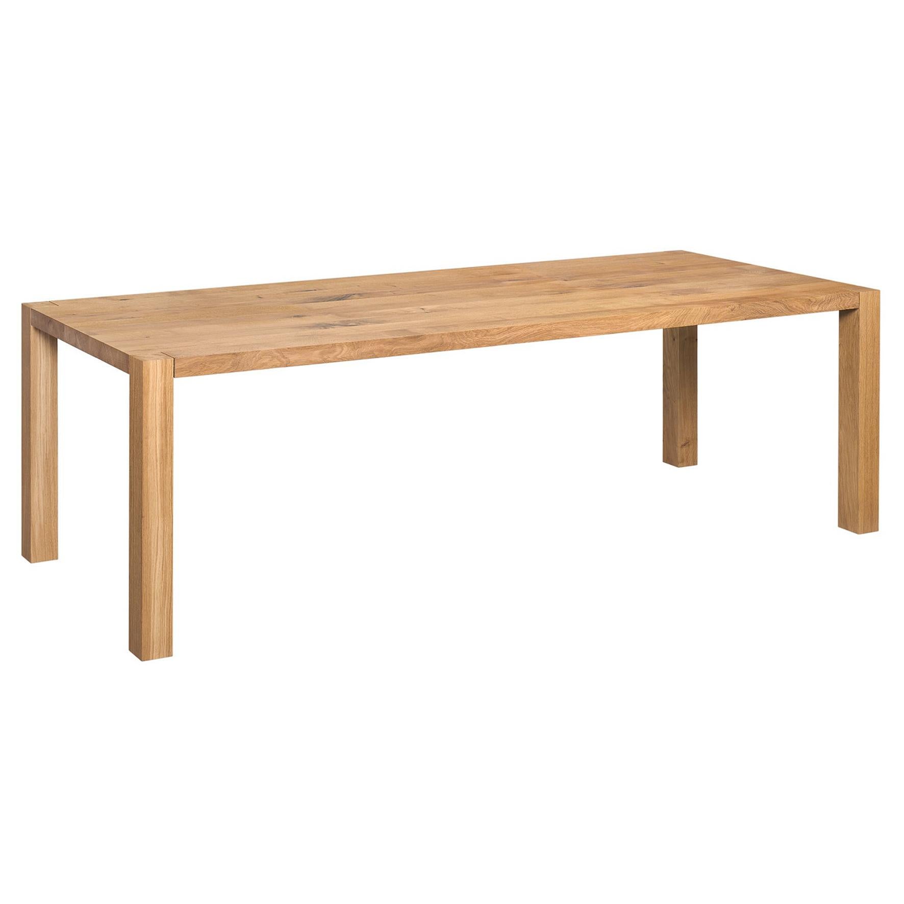 For Sale: Brown (Oil Oaked) e15 Customizable Holborn Table by Philipp Mainzer