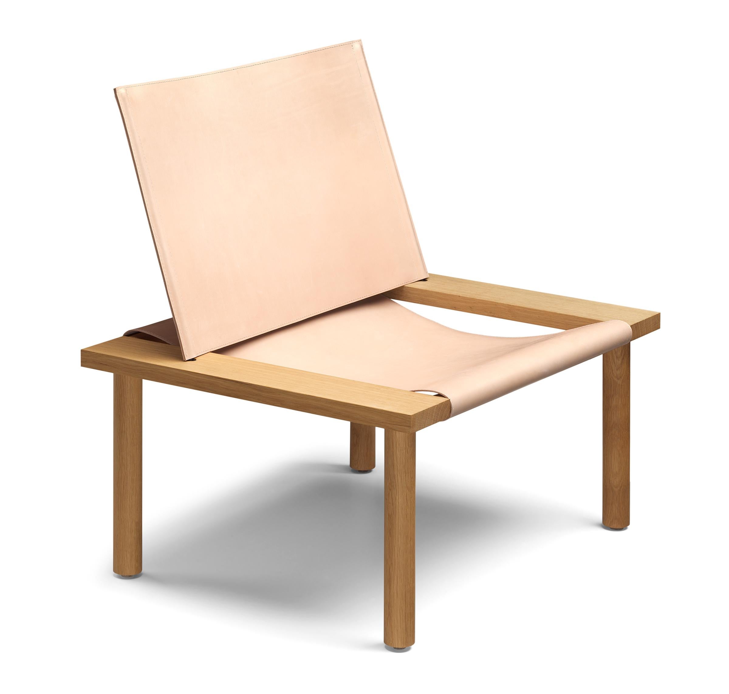 e15 Customizable Ilma Lounge Chair Designed by Jonas Lutz For Sale 7
