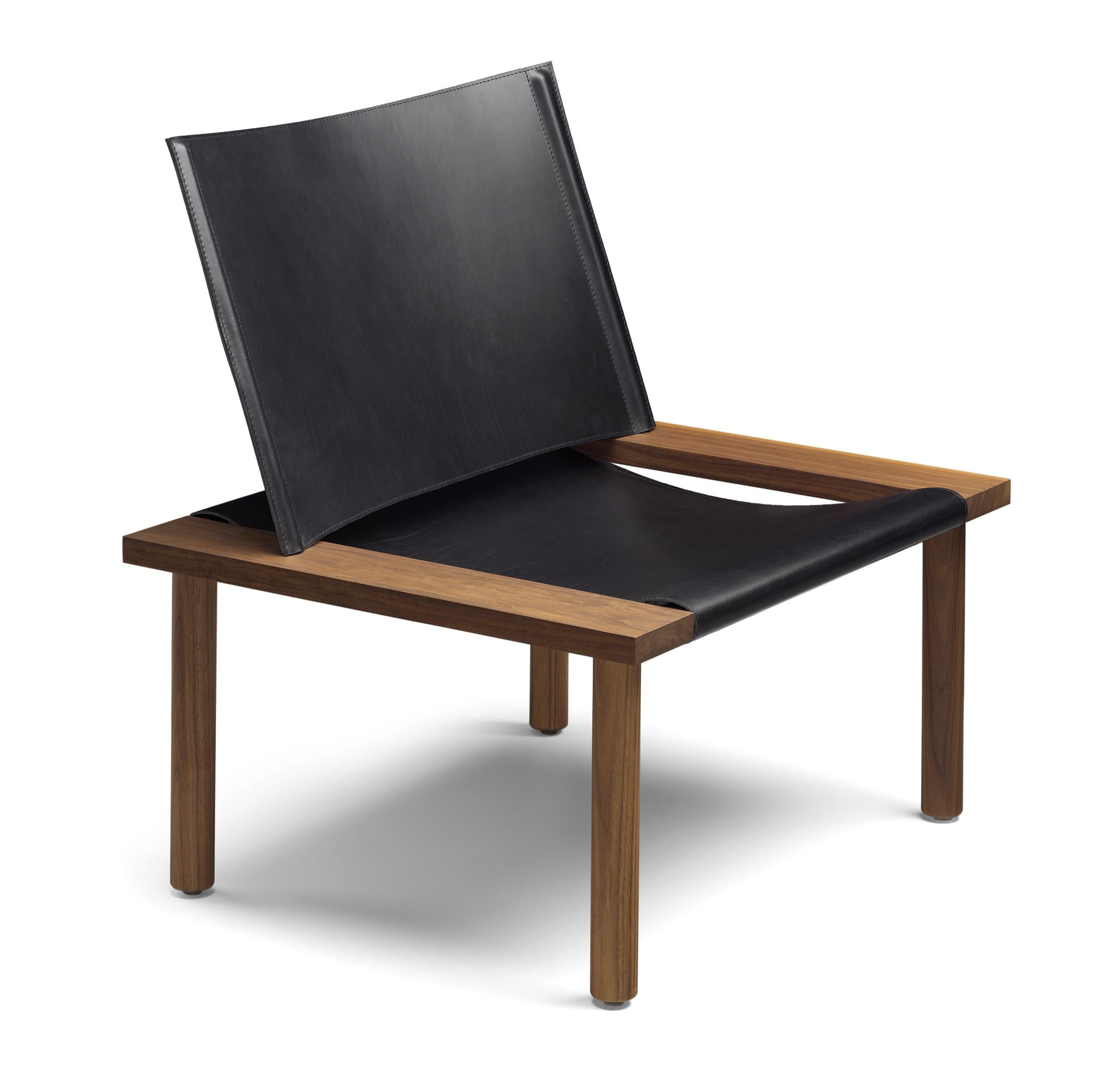 e15 Customizable Ilma Lounge Chair Designed by Jonas Lutz For Sale 12