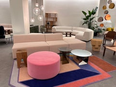 e15 Kaisa Mirror Glass Side table by  Annabelle Klute in Stock