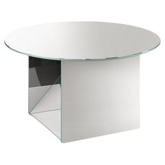 e15 Kaisa Mirror Glass Side table by  Annabelle Klute in Stock