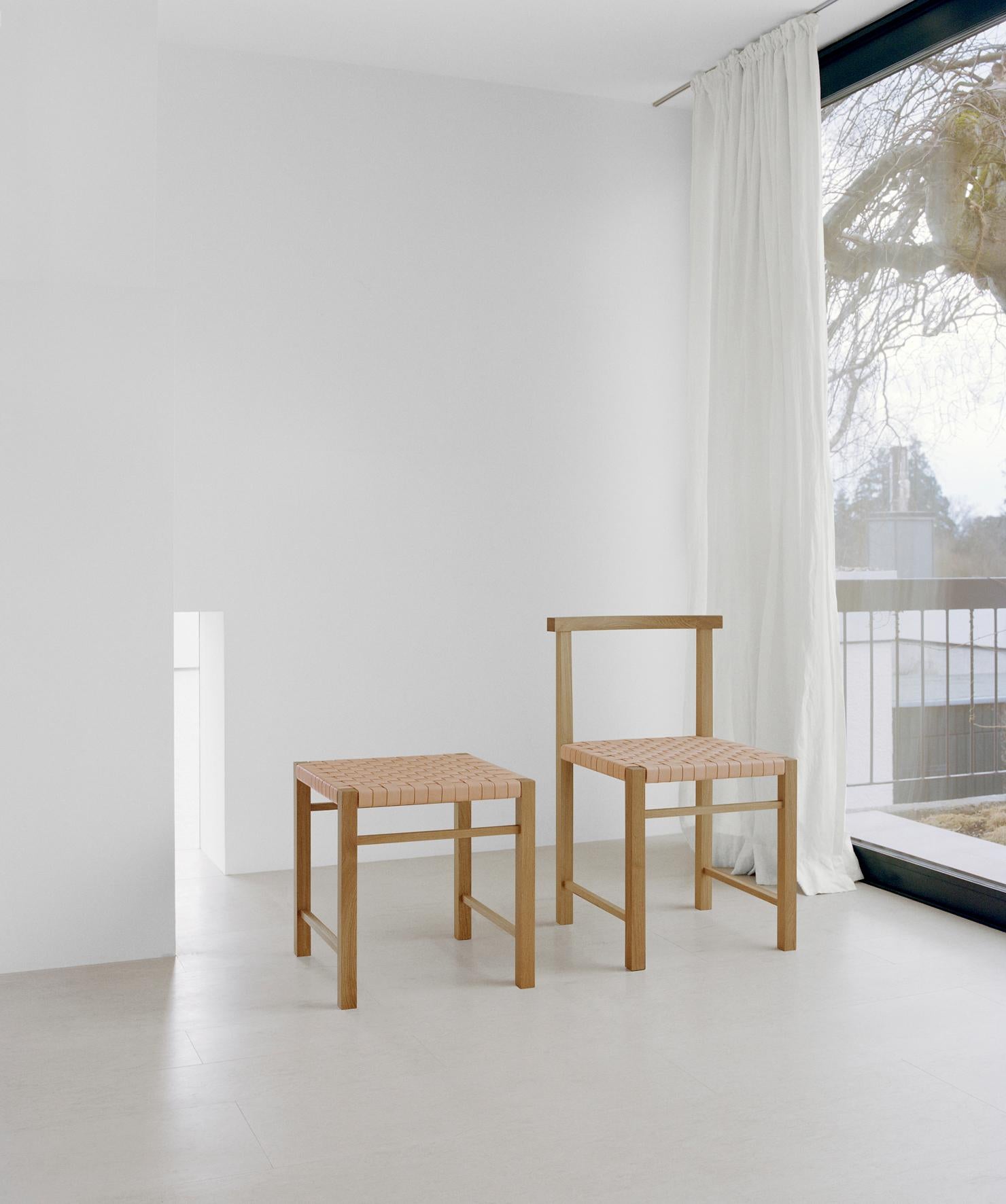 Contemporary e15 Karnak Chair with European Oak Base by Ferdinand Kramer For Sale