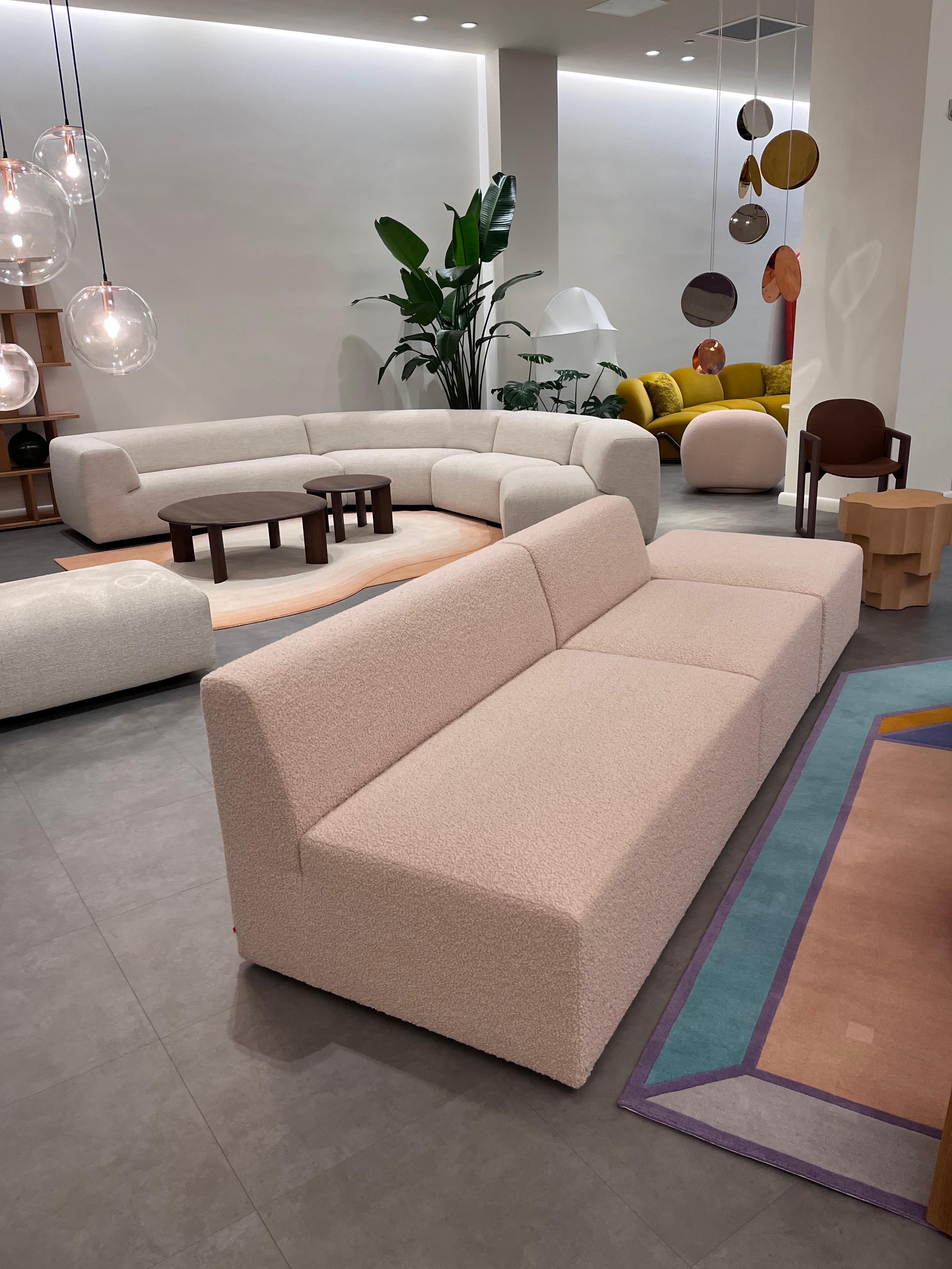 Contemporary e15 Kerman Modular Sofa by Philipp Mainzer + Farah Ebrahimi in STOCK For Sale