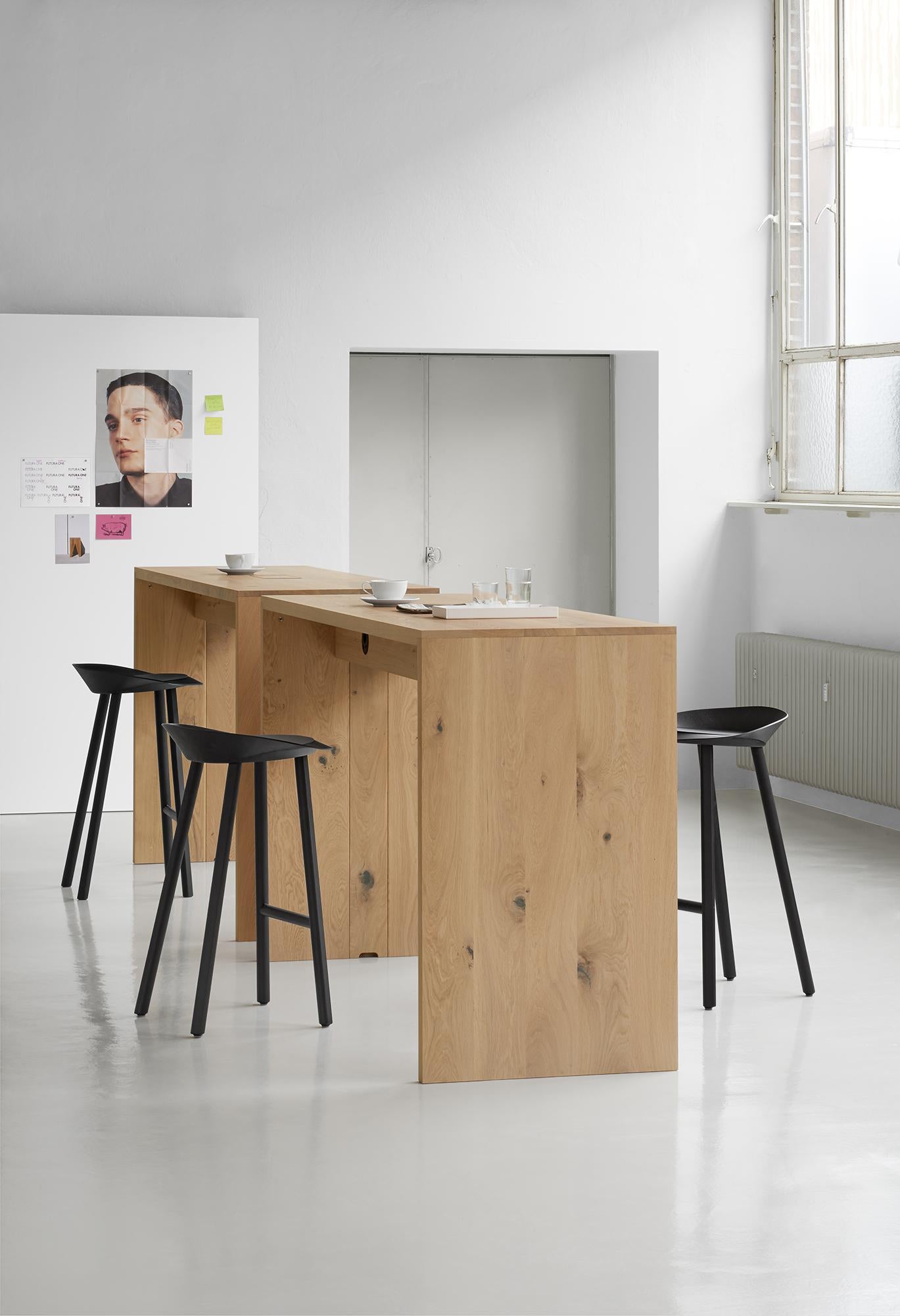 Moderne Table haute en bois Ponte e15 de Philipp Mainzer en vente