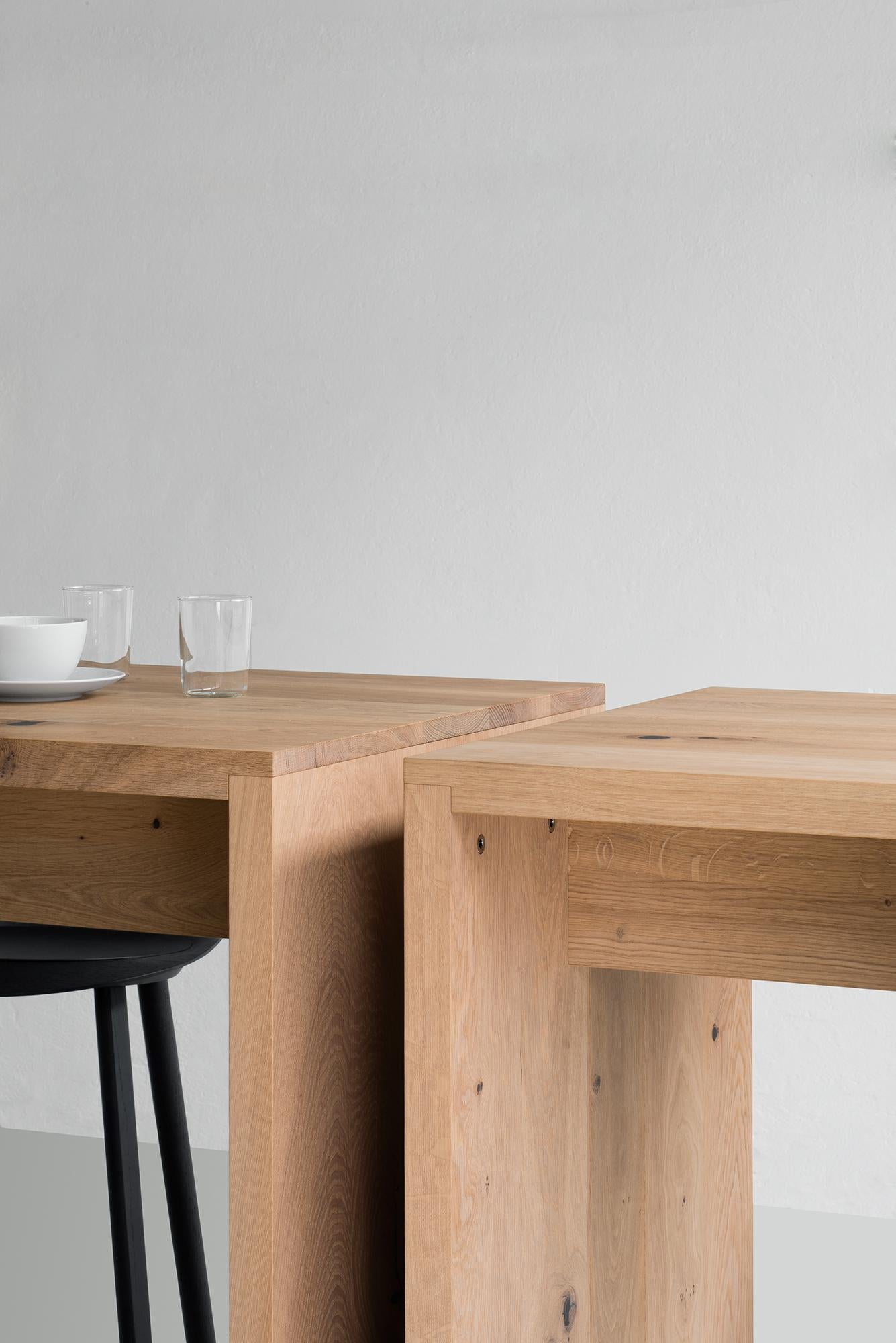 Allemand Table haute en bois Ponte e15 de Philipp Mainzer en vente