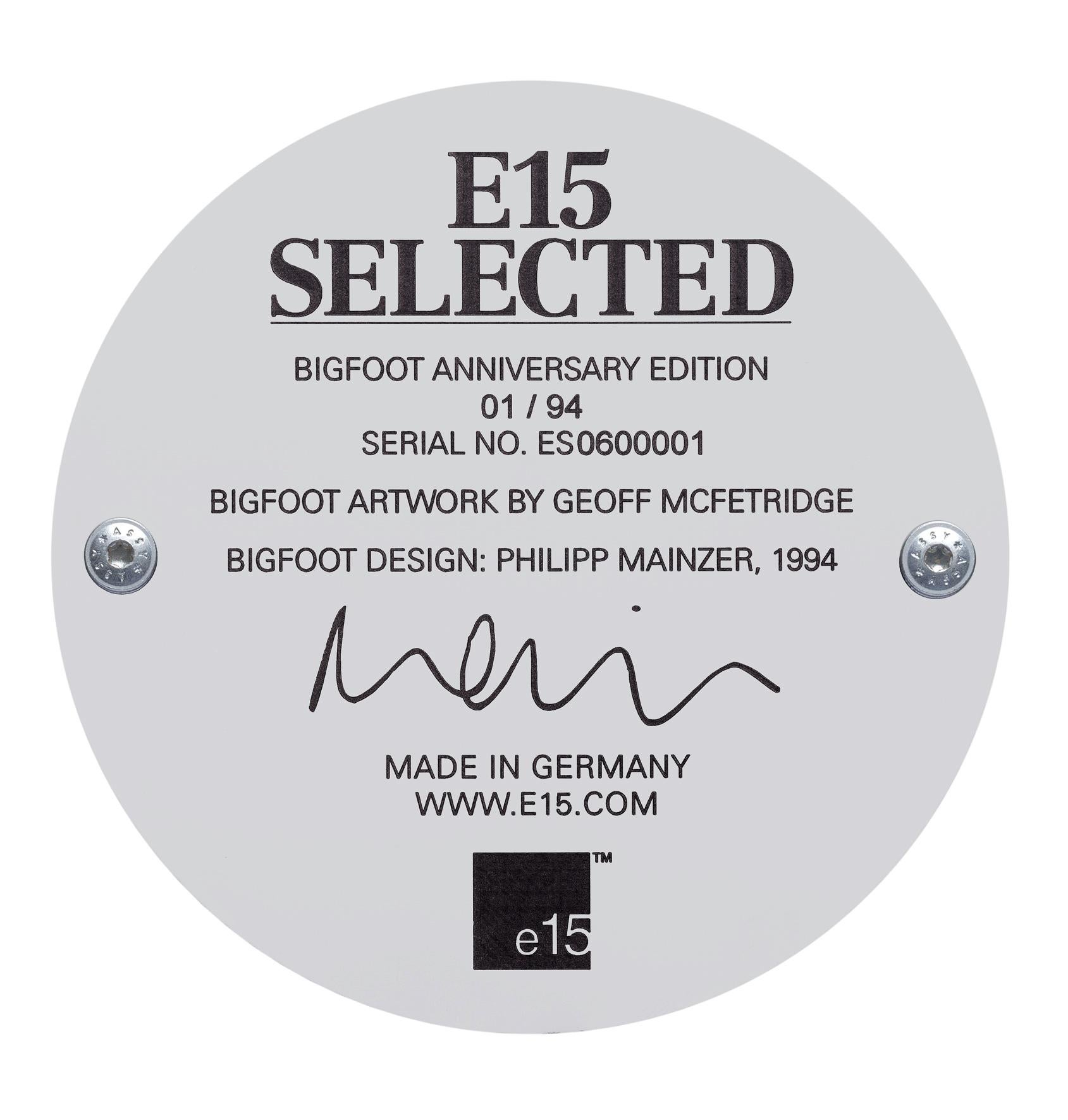 e15 LIMITED EDITION Selected Bigfoot Anniversary Table by Geoff McFetridge For Sale 7