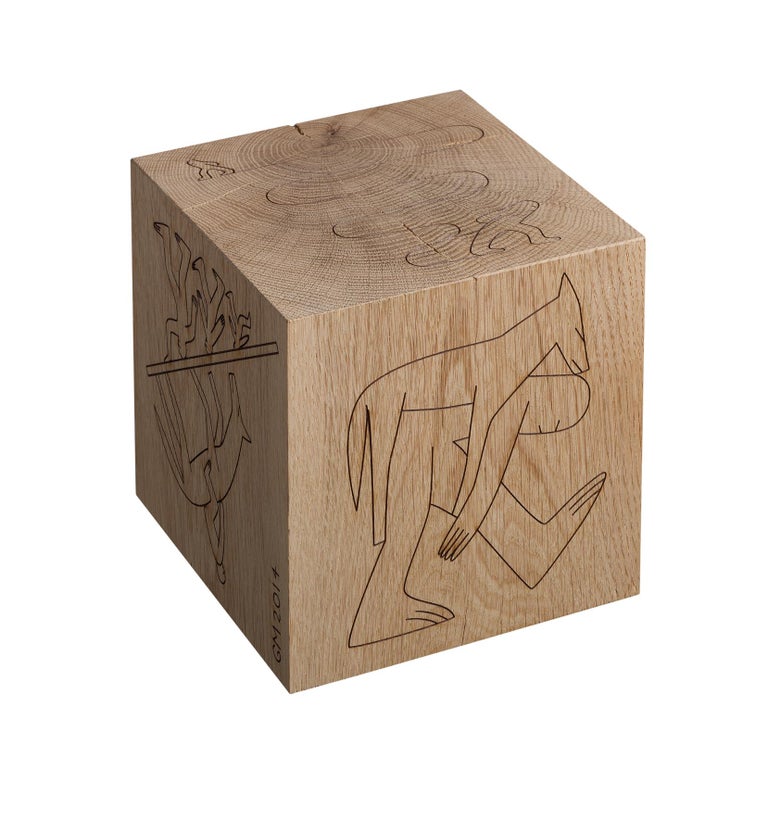 Modern e15 Selected Bigfoot Dice Table by Geoff McFetridge For Sale