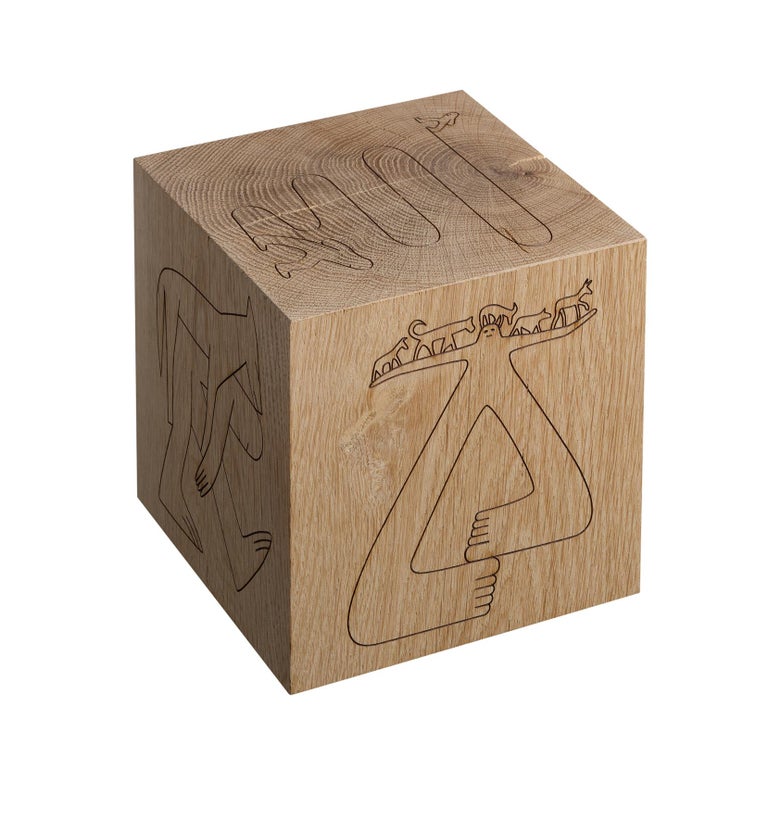 German e15 Selected Bigfoot Dice Table by Geoff McFetridge For Sale