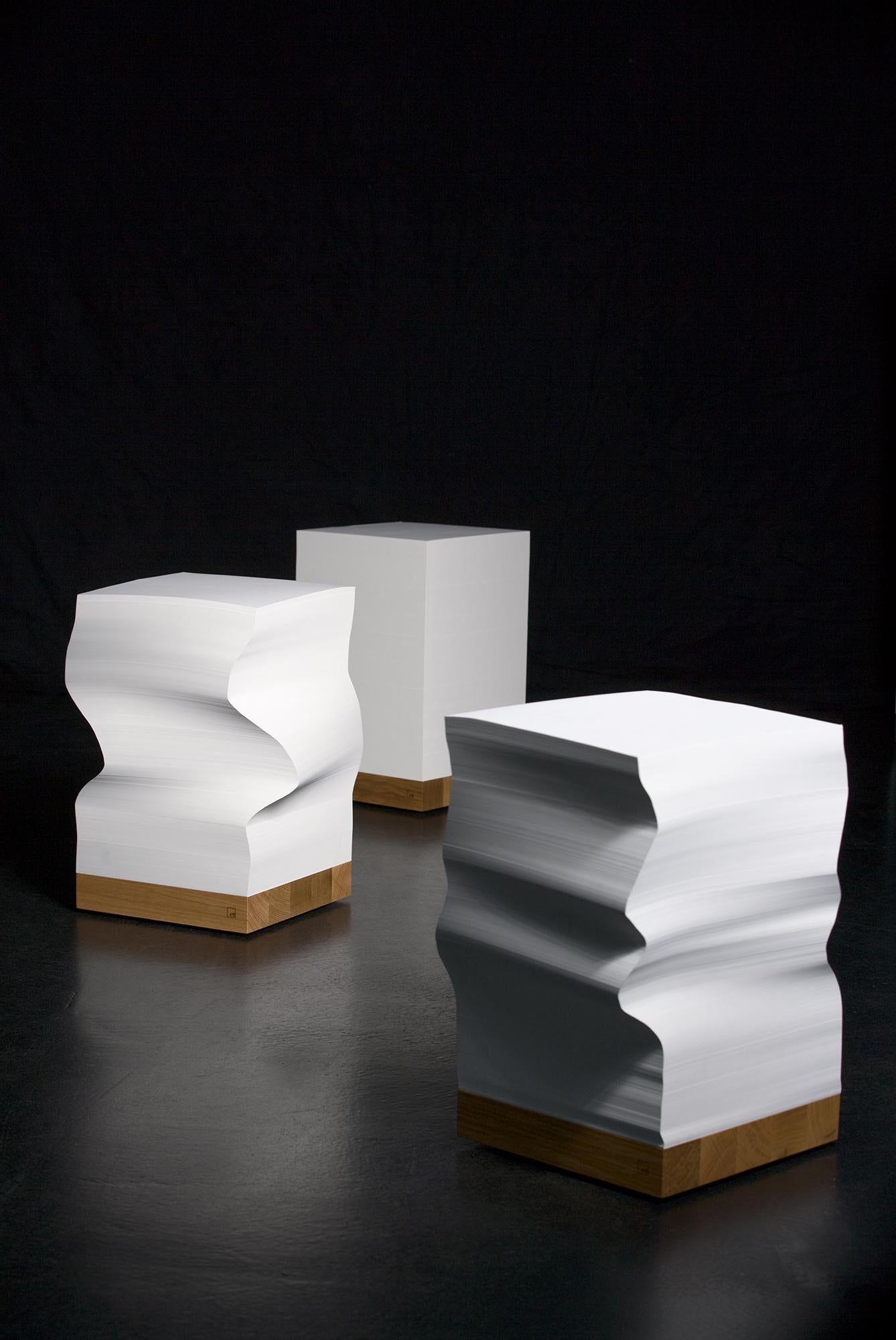 Moderne e15 Cube Munken en papier et chêne sélectionné par Philipp Mainzer &amp;amp; Juno en vente
