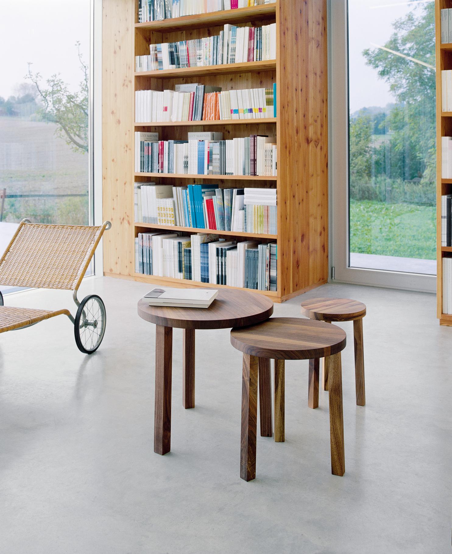 Modern e15 Set of 3 Alex Side Tables by Philippe Allaeys For Sale