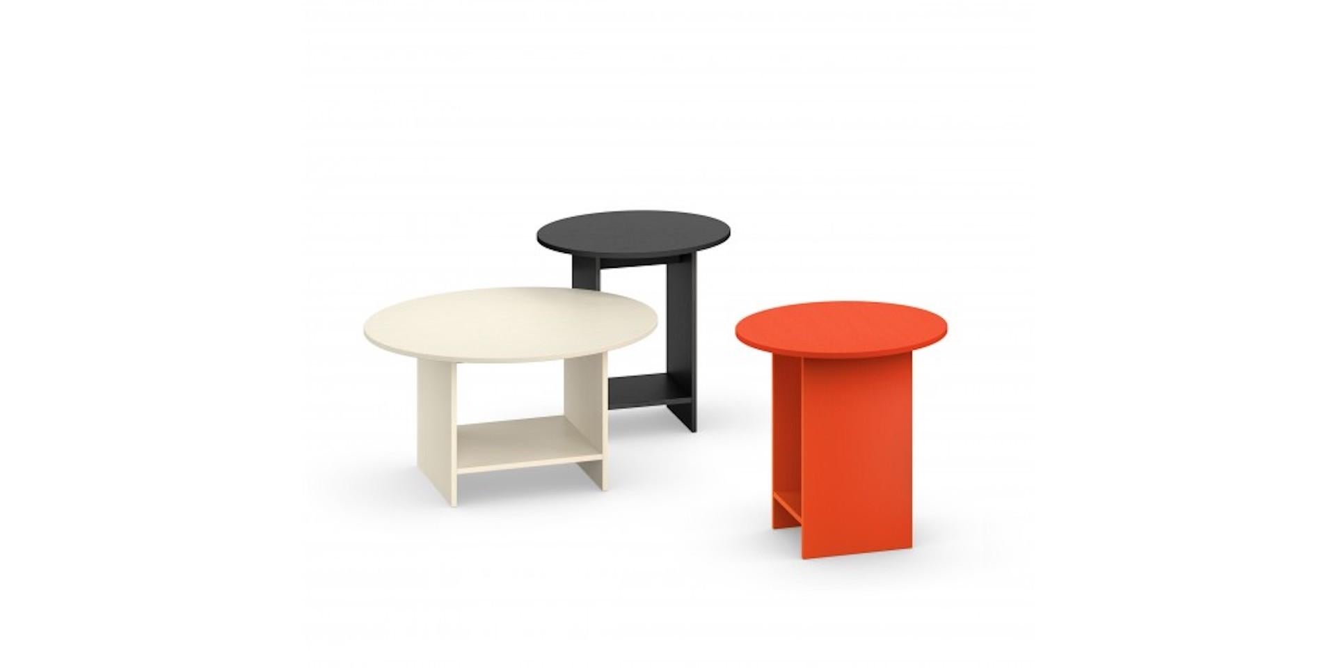 e15 Set of Three Heiji Side Tables by Philipp Mainzer For Sale 5