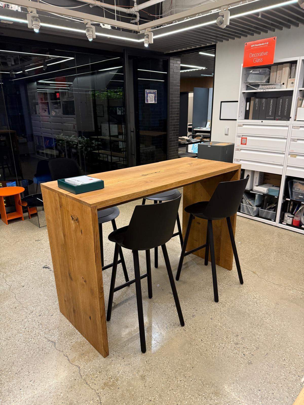 Oak e15 Set of Two Jean Stools by Stefan Diez in STOCK For Sale