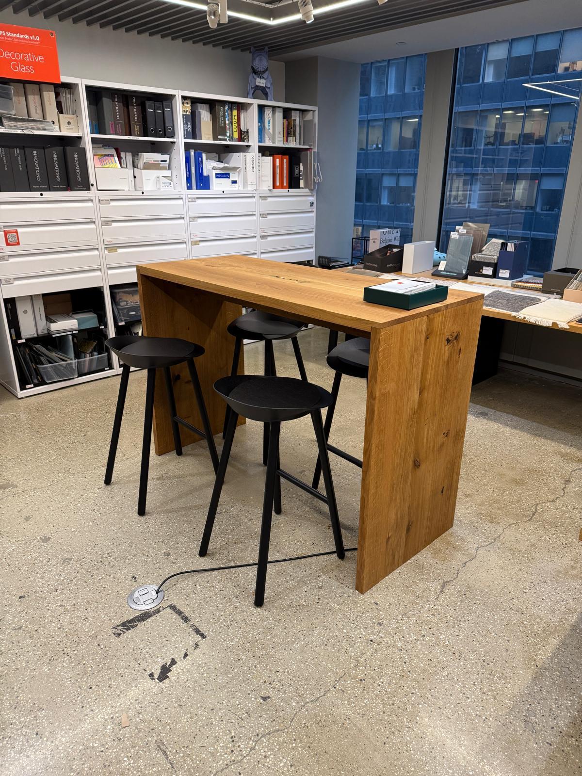 Oak e15 Set of Two Jean Stools by Stefan Diez in STOCK For Sale