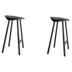 e15 Ensemble de deux tabourets Jean de Stefan Diez en STOCK