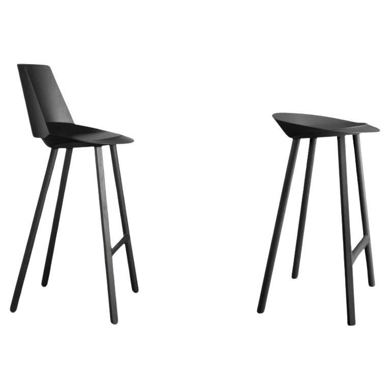 e15 Set of Two Jean Stools by Stefan Diez in STOCK