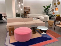 e15 Set di due tavolini in vetro Kaisa di  Annabelle Klute in stock