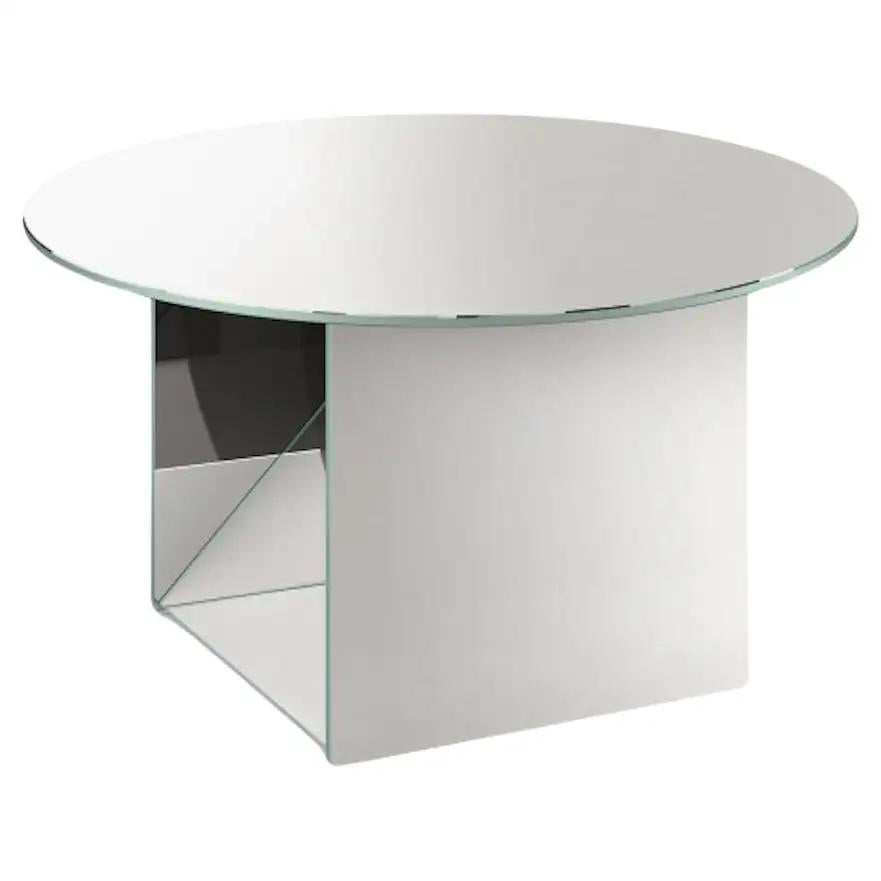 e15 Set of Two Kaisa Glass Side tables by  Annabelle Klute in Stock For Sale 2