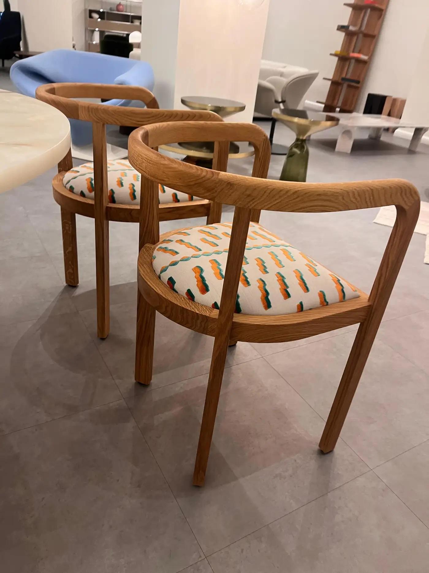 E15 Stuttgart Chair by Richard Herre in STOCK In Excellent Condition For Sale In New York, NY