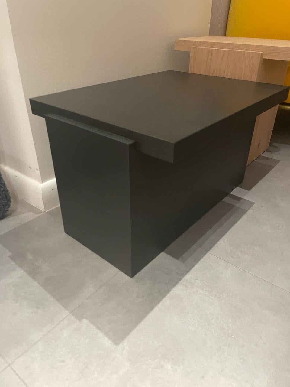 German e15 Tore Black Side table Designed by  David Thulstrup in STOCK