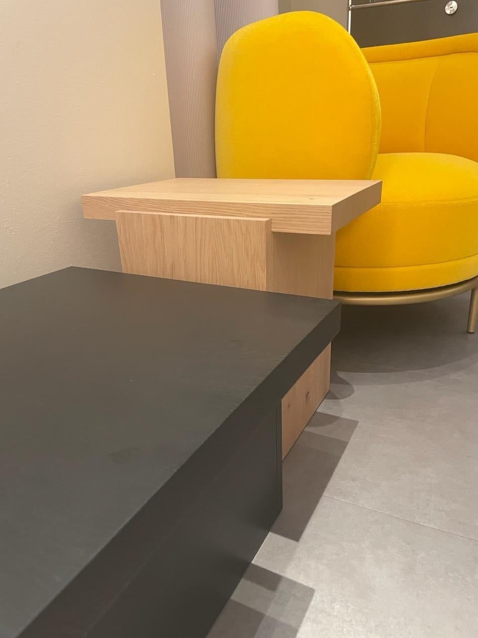 Contemporary e15 Tore Black Side table Designed by  David Thulstrup in STOCK