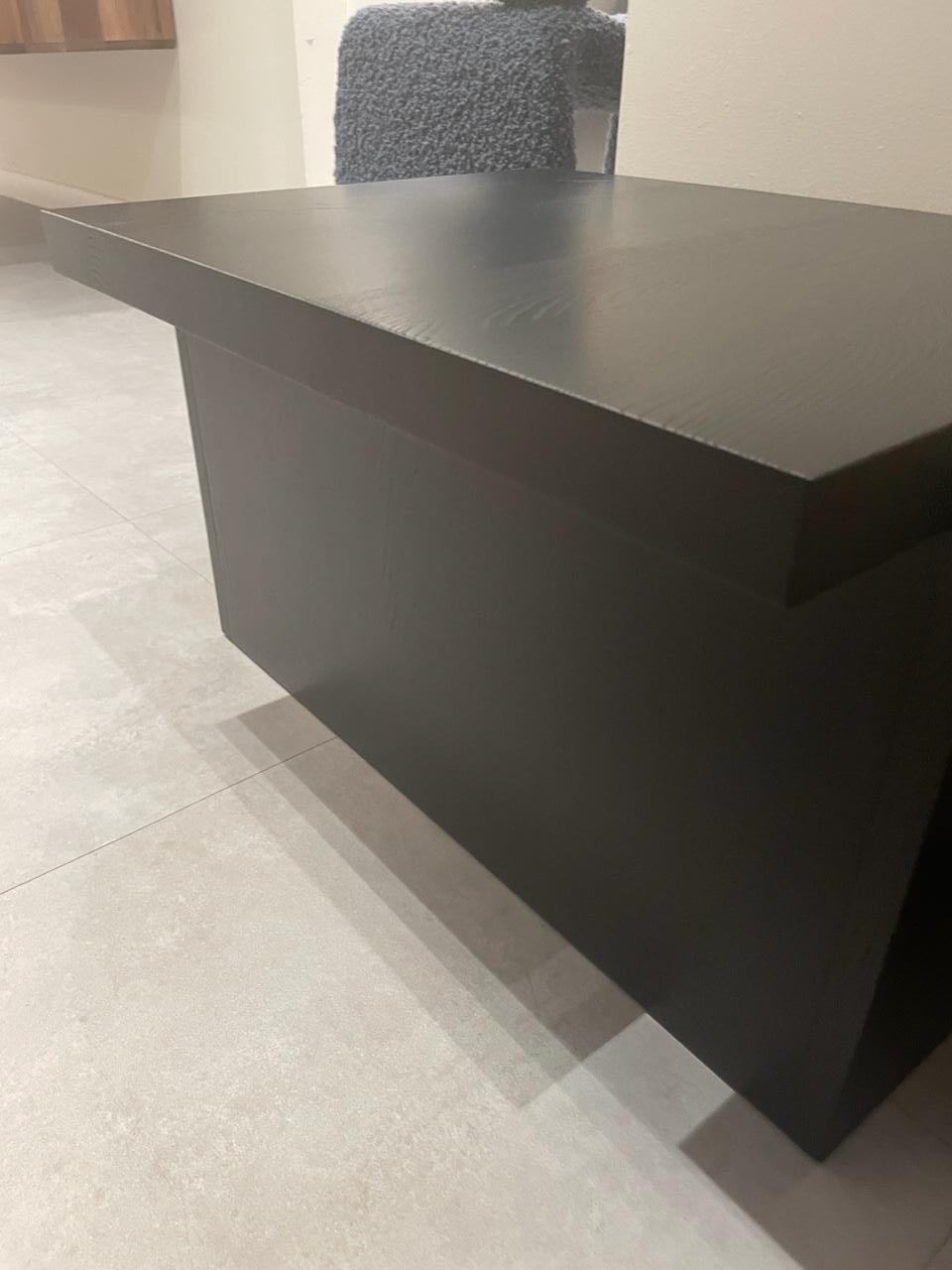 e15 Tore Black Side table Designed by  David Thulstrup in STOCK 3