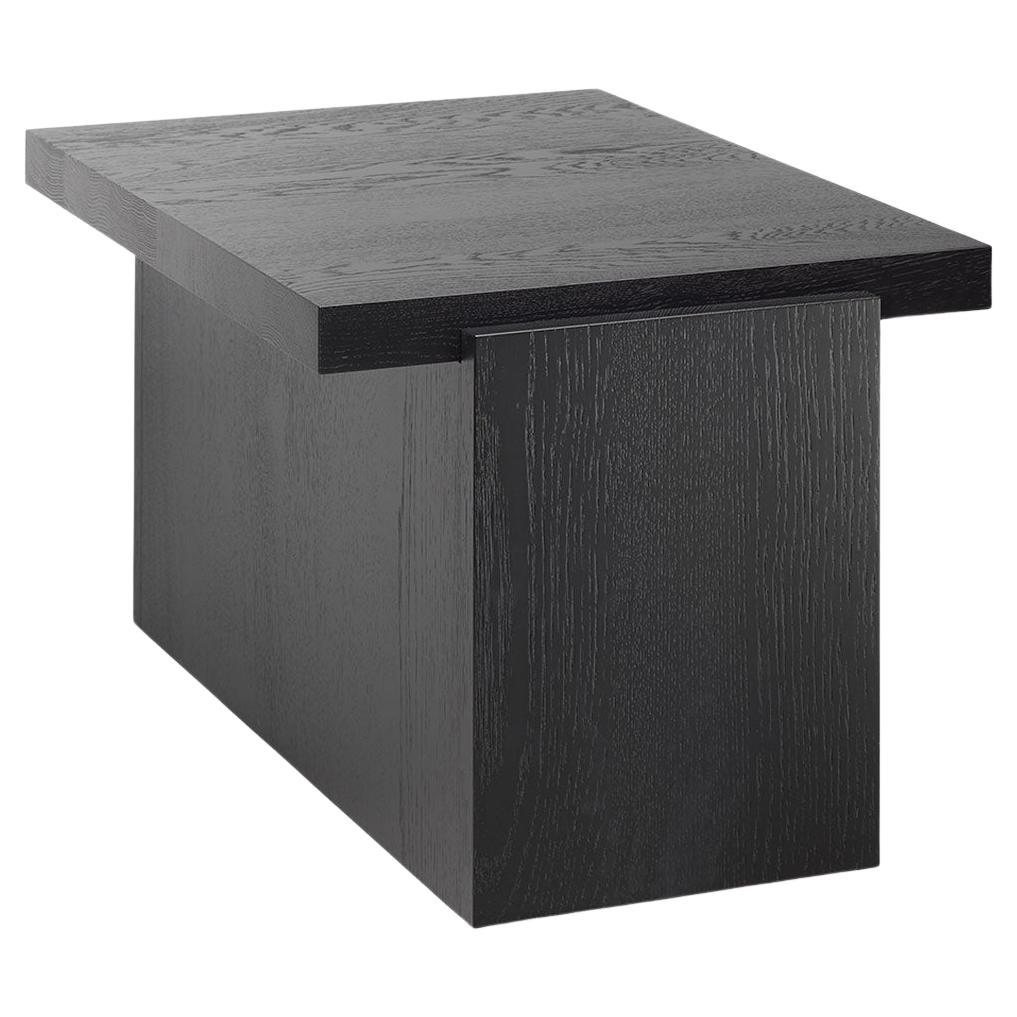 e15 Tore Black Side table Designed by  David Thulstrup in STOCK