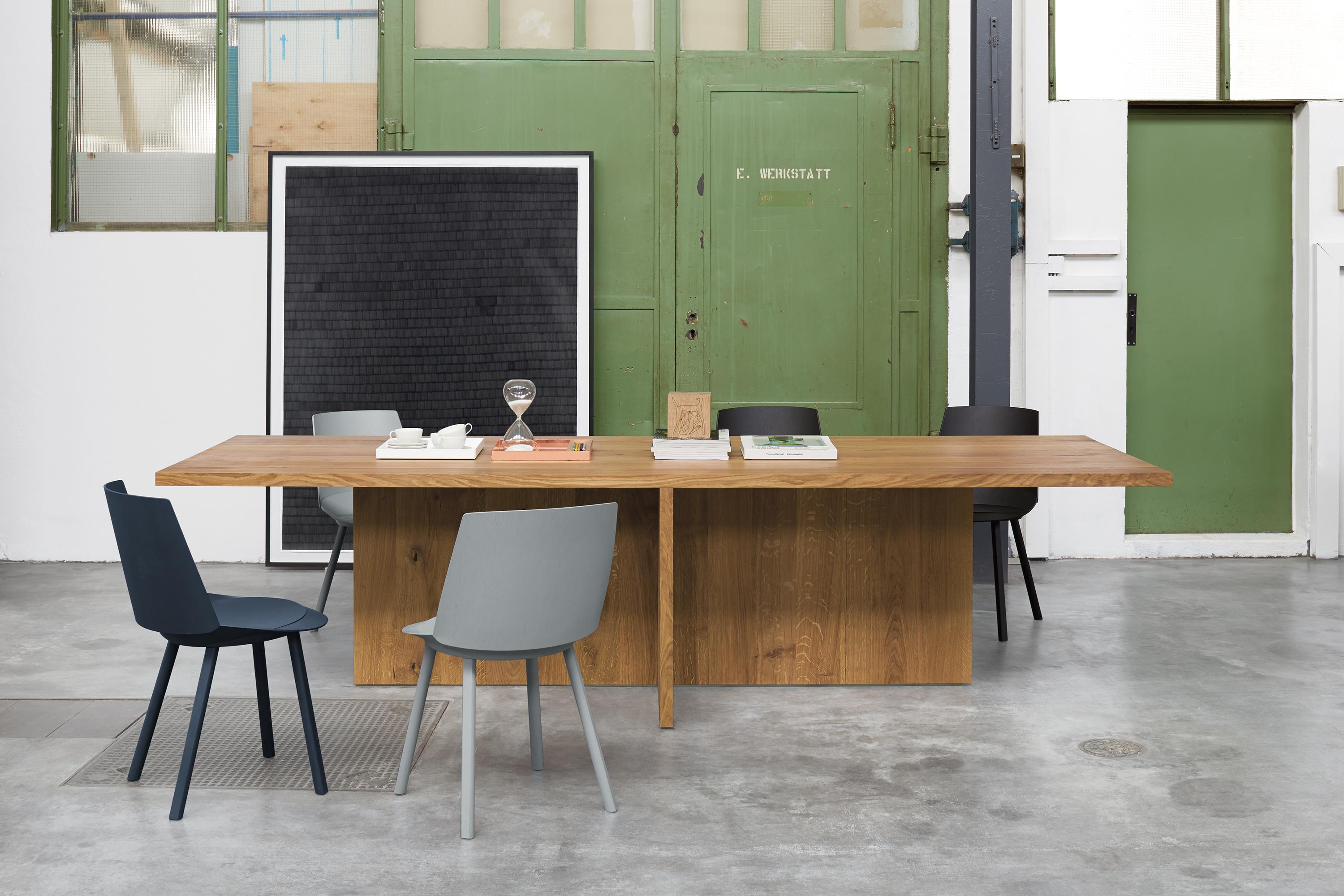 German e15 Customizable Zehn Wood Table by Philipp Mainzer For Sale