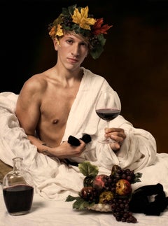 Ode an den Bacchus von Caravaggio