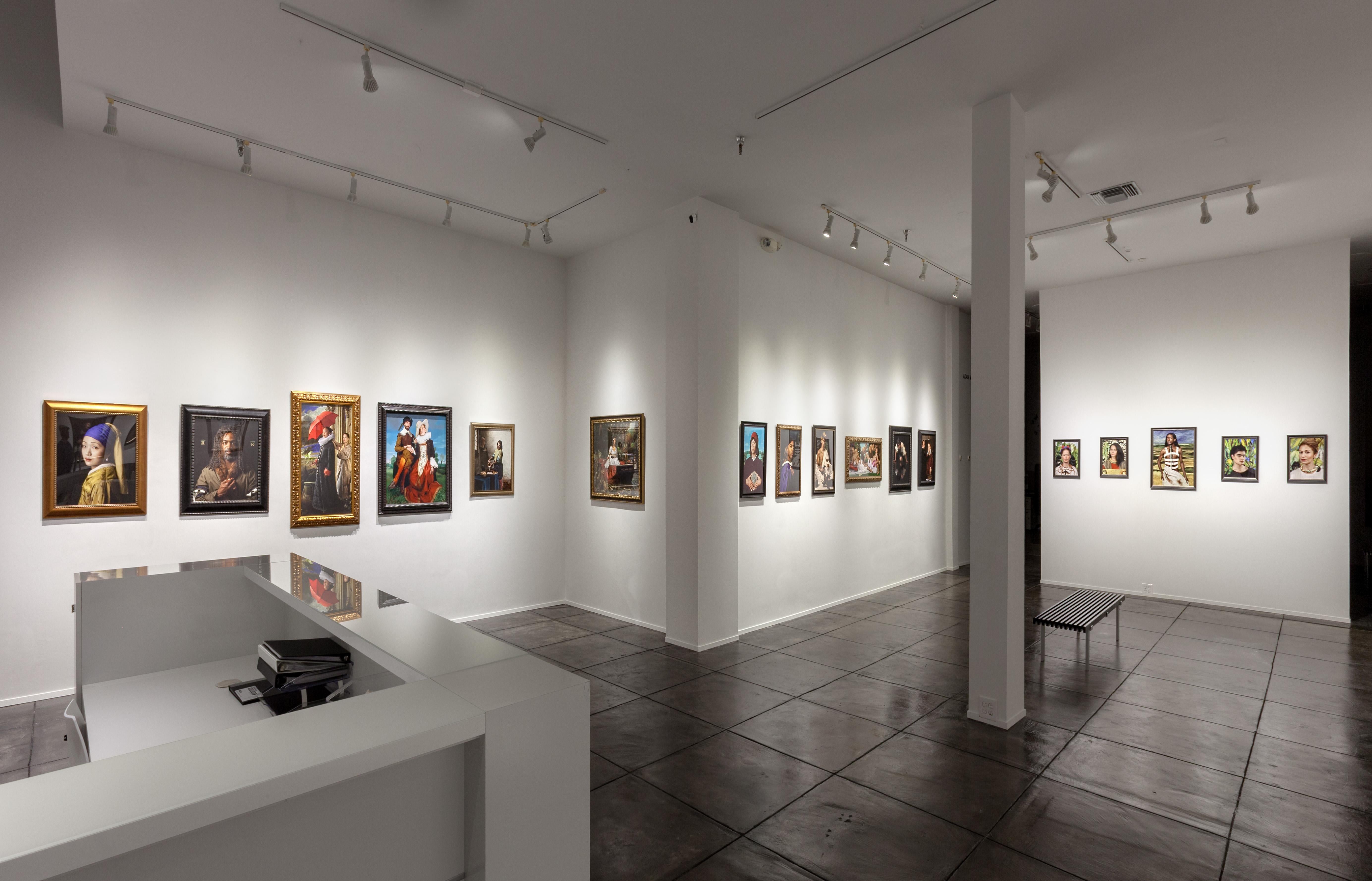 24 x 18 pollici - Edizione 1 di 5 con 2 AP

DICHIARAZIONE:
e2, una collaborazione tra gli artisti di New Orleans Elizabeth Kleinveld & Julien, reimmagina immagini iconiche della storia dell'arte per sfidare l'insularità del canone artistico