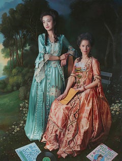 Ode to Gainsborough's The Linley Sisters